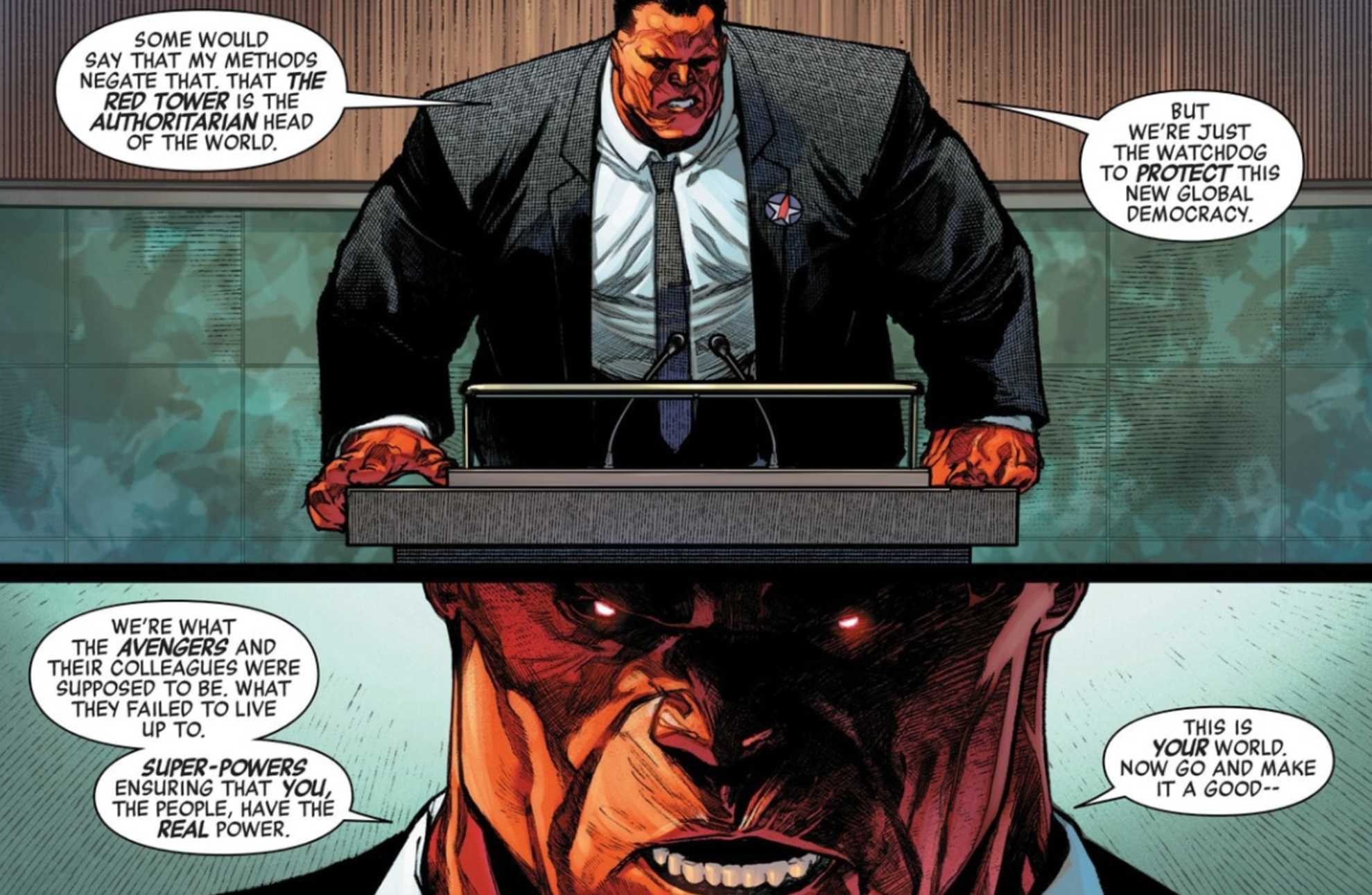 Red Hulk Ascends: A New Pinnacle of Power in the Marvel Universe