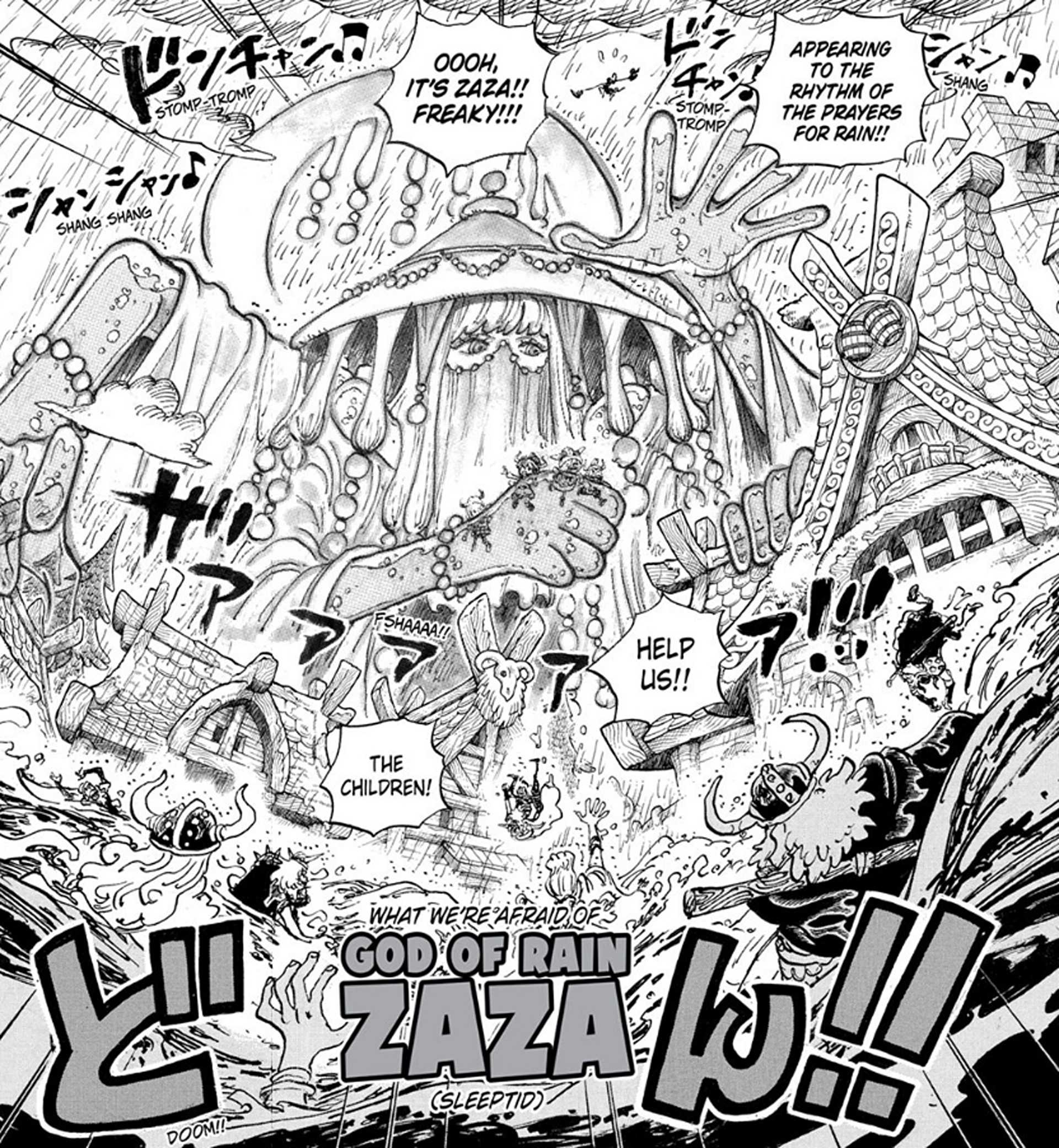 Exploring One Piece's Latest Arc: Zaza, the Rain God's Impact on Devil Fruit Users